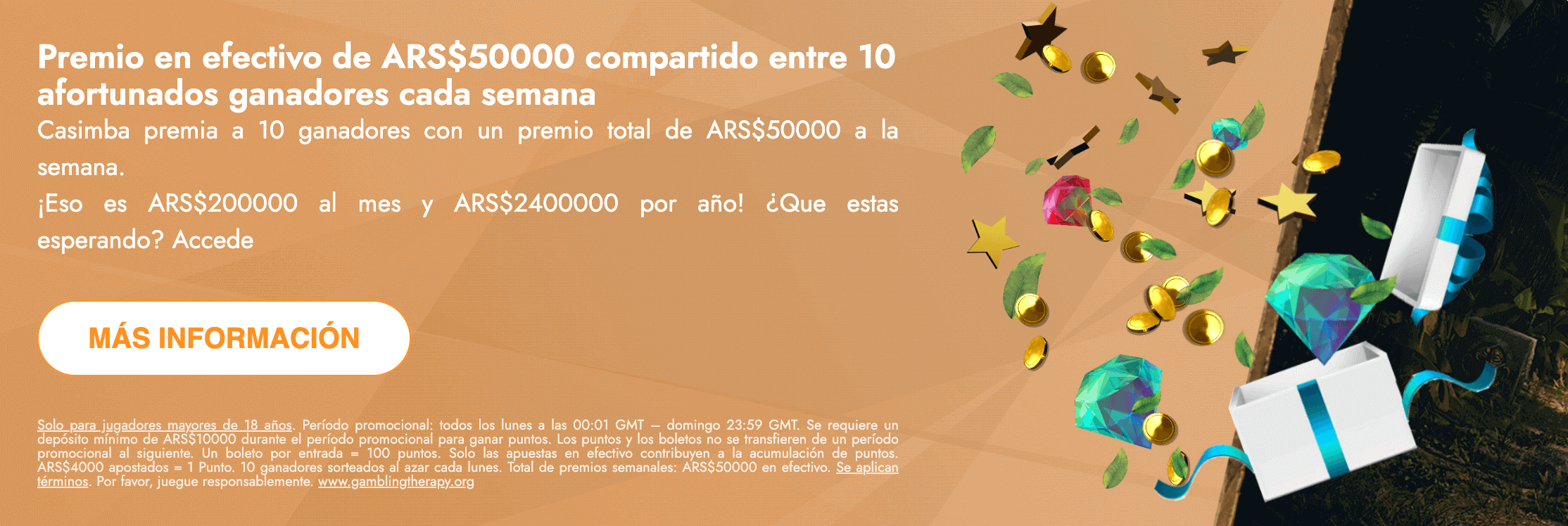 Sorteo de Casimba para jugadores registrados